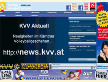 Tablet Screenshot of kvv.volleynet.at
